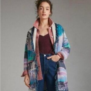 Anthropologie Aldo Martins Moira Fringed Cardigan